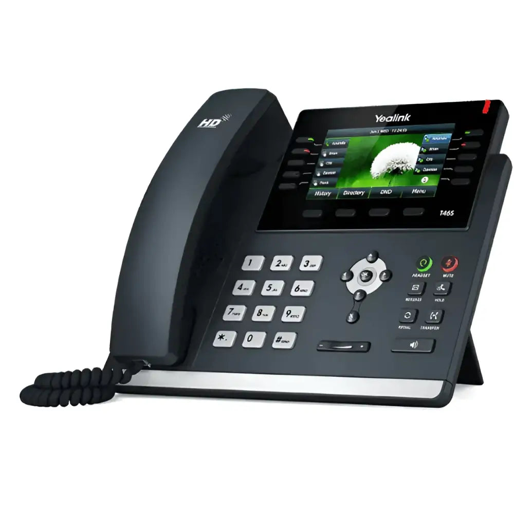 Yealink SIP-T46S Gigabit IP Phone 16-Line Color Display PoE SIP-T46S - Refurbished