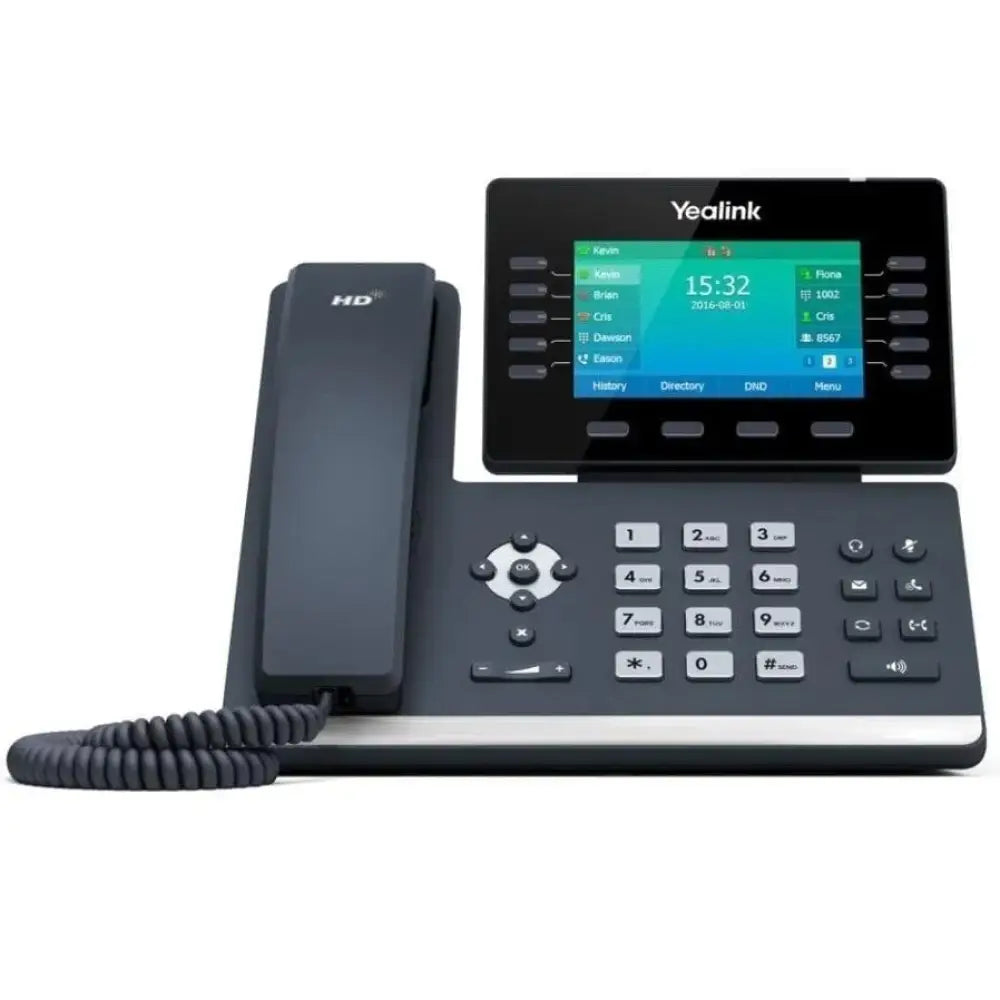 Yealink SIP-T54W 16-Line Gigabit IP Phone with Bluetooth & Wi-Fi SIP-T54W (1301081) - New