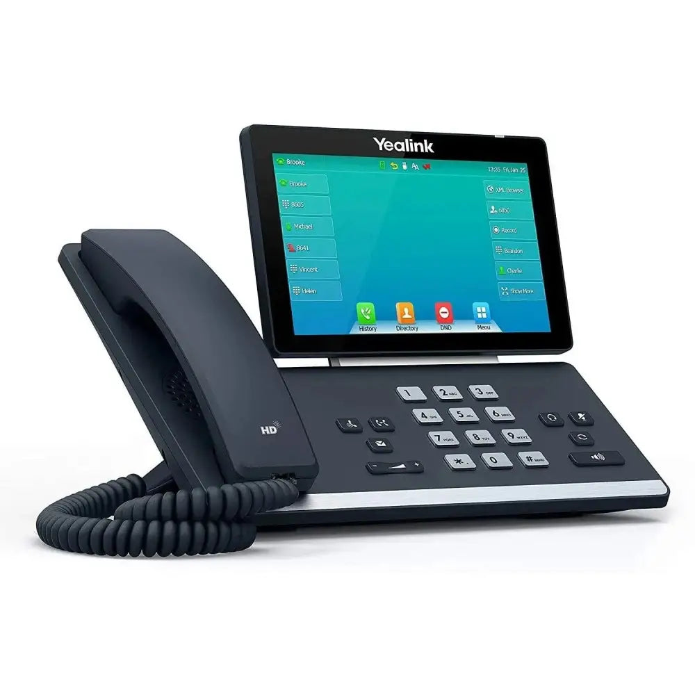 Yealink SIP-T57W 16-Line Gigabit IP Phone 7" Touch Screen Wi-Fi Bluetooth YEALINK-T57W - New