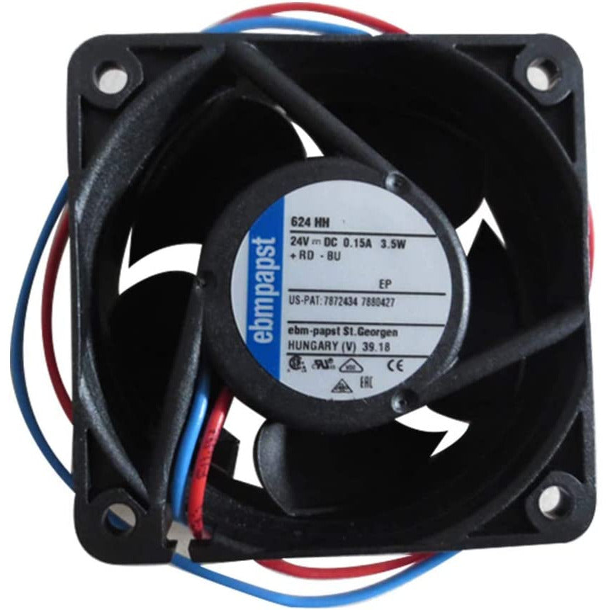 624HH Axial Fan, Square, 24V, DC, 2-3/8" Square