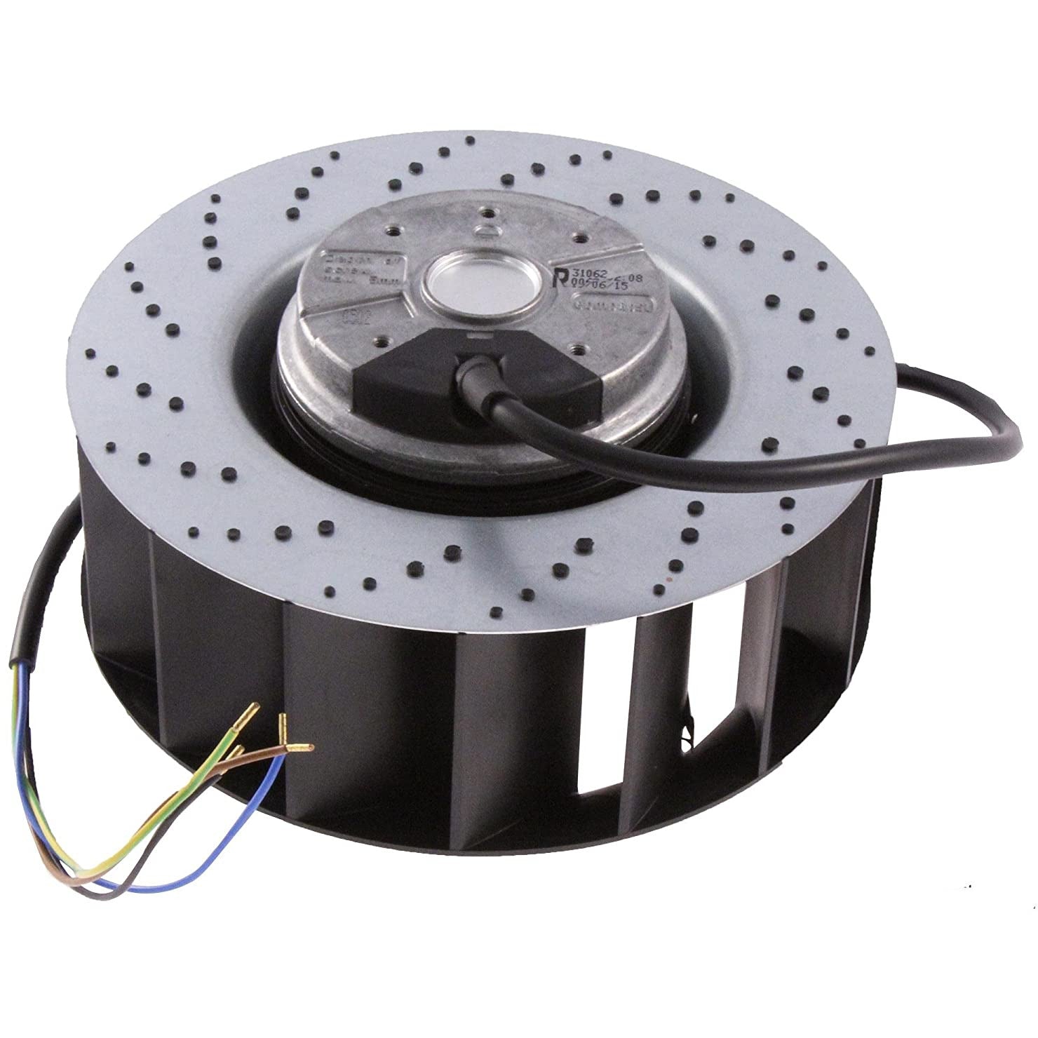 R2E180-AT06-15 Blowers AC Backward-Curved Motorized Impeller Cooler