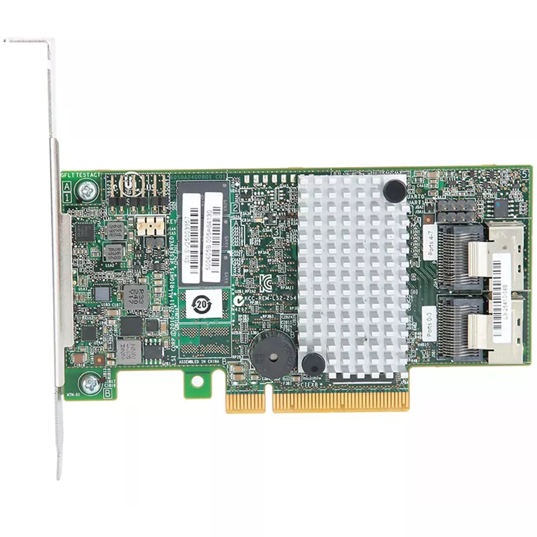 LSI00202 Megaraid SAS 9260-8i RAID controller+SFF-8087 to (4) 7-Pin SATA cables