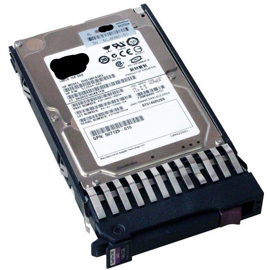 HD 146GB SAS 15k RPM 2.5" 6G para HP SFF 512544-002-FoxTI