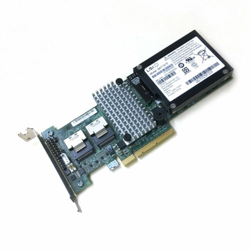 Controladora IBM M5015 / LSI Megaraid 9260-8i SATA / SAS Controller RAID + BAT1S1P battery - MFerraz Tecnologia