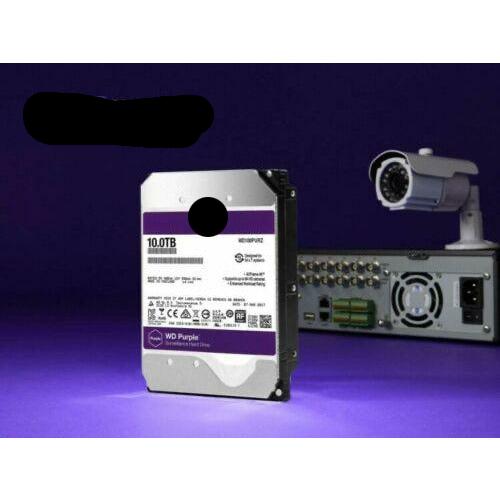 Disco WD Purple 10TB Surveillance 7200 RPM SATA lll 256MB 3.5" Internal HDD WD101PURZ - MFerraz Tecnologia