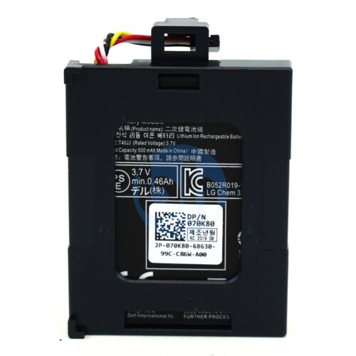 Bateria Dell (70K80) PERC H710, H710p, H810m, H730, H830 Battery (T40JJ) - MFerraz Tecnologia