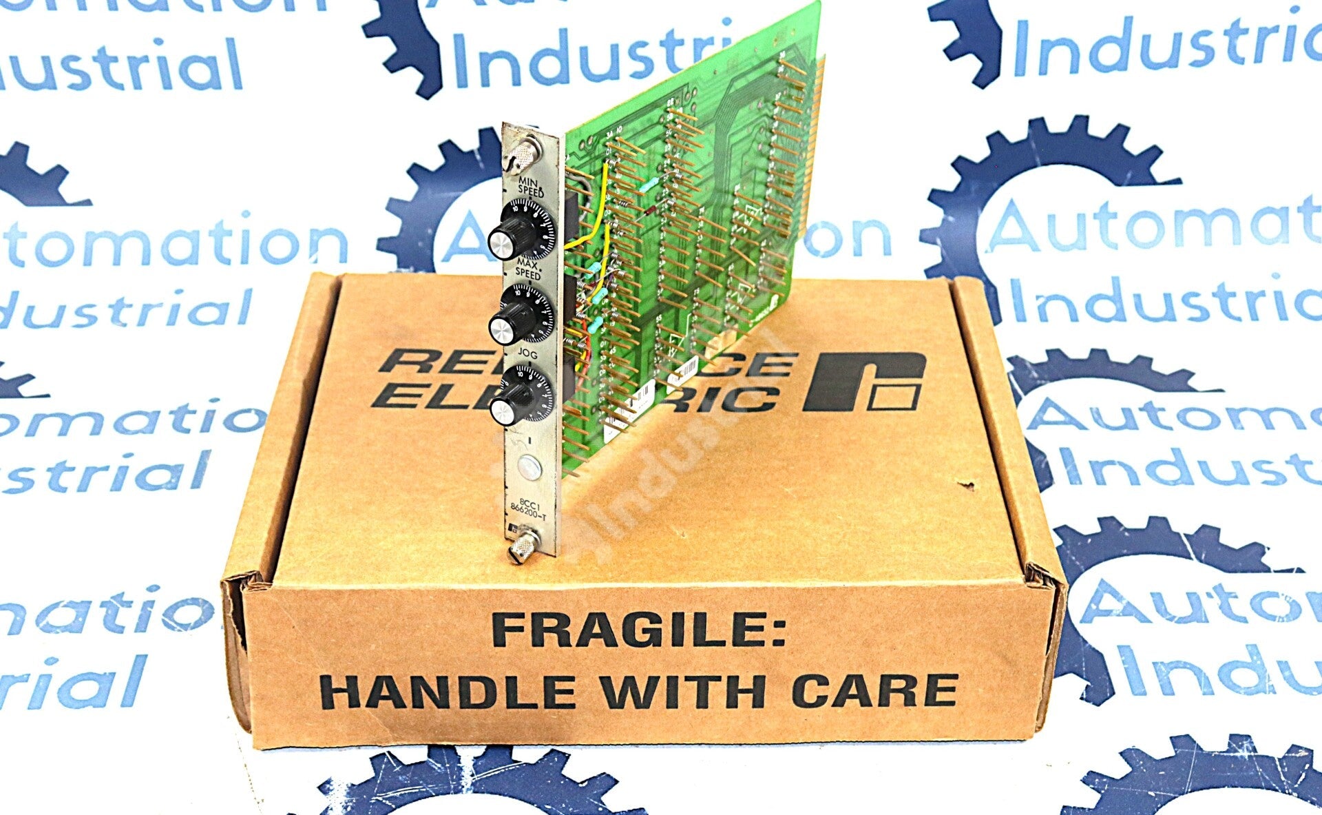 0-48652 By Reliance Electric Slot Mount Calibration Meter Board
