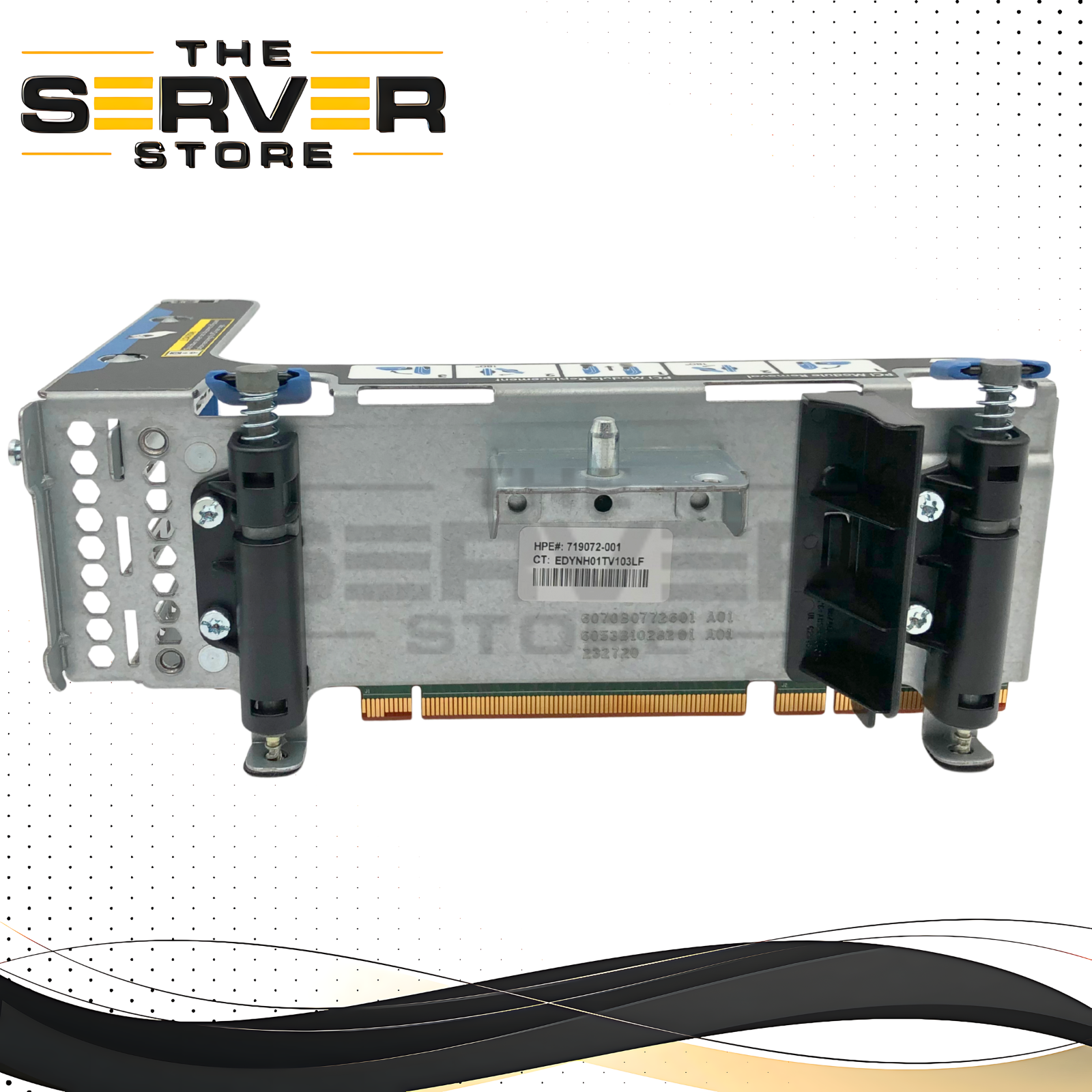 HPE ProLiant DL380 Gen9 Server Primary Riser Card Assembly with 3x PCIe 3.0 Slots (3x8). P/N: 777281-001.