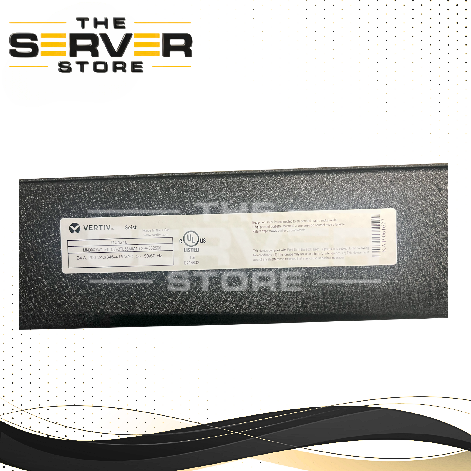 Vertiv PDU Rack I10421L 200-240/346-415 VAC 24A 50/60Hz MN00X7W1-54L133