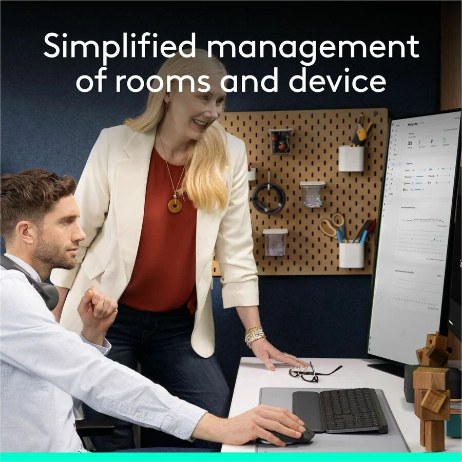 Logitech Essential for Rooms | Two Year Service Plan | Easy remote management of Meeting Rooms and Devices