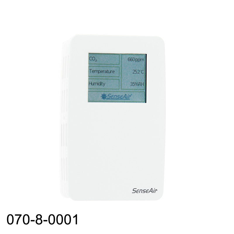 070-8-0001 tSense Touch Screen CO2 + RH/T Transmitter