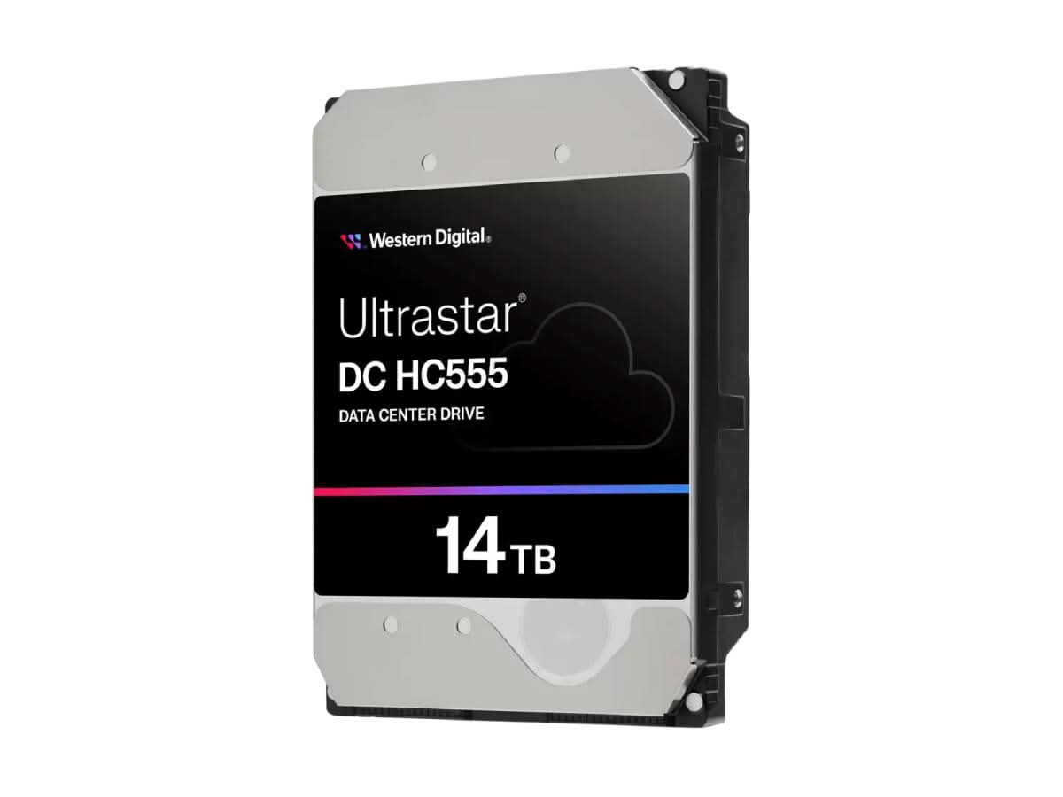 Western Digital Ultrastar DC HC555 0B48711 14TB 512MB 7200RPM SAS 3.5in Hard Drive