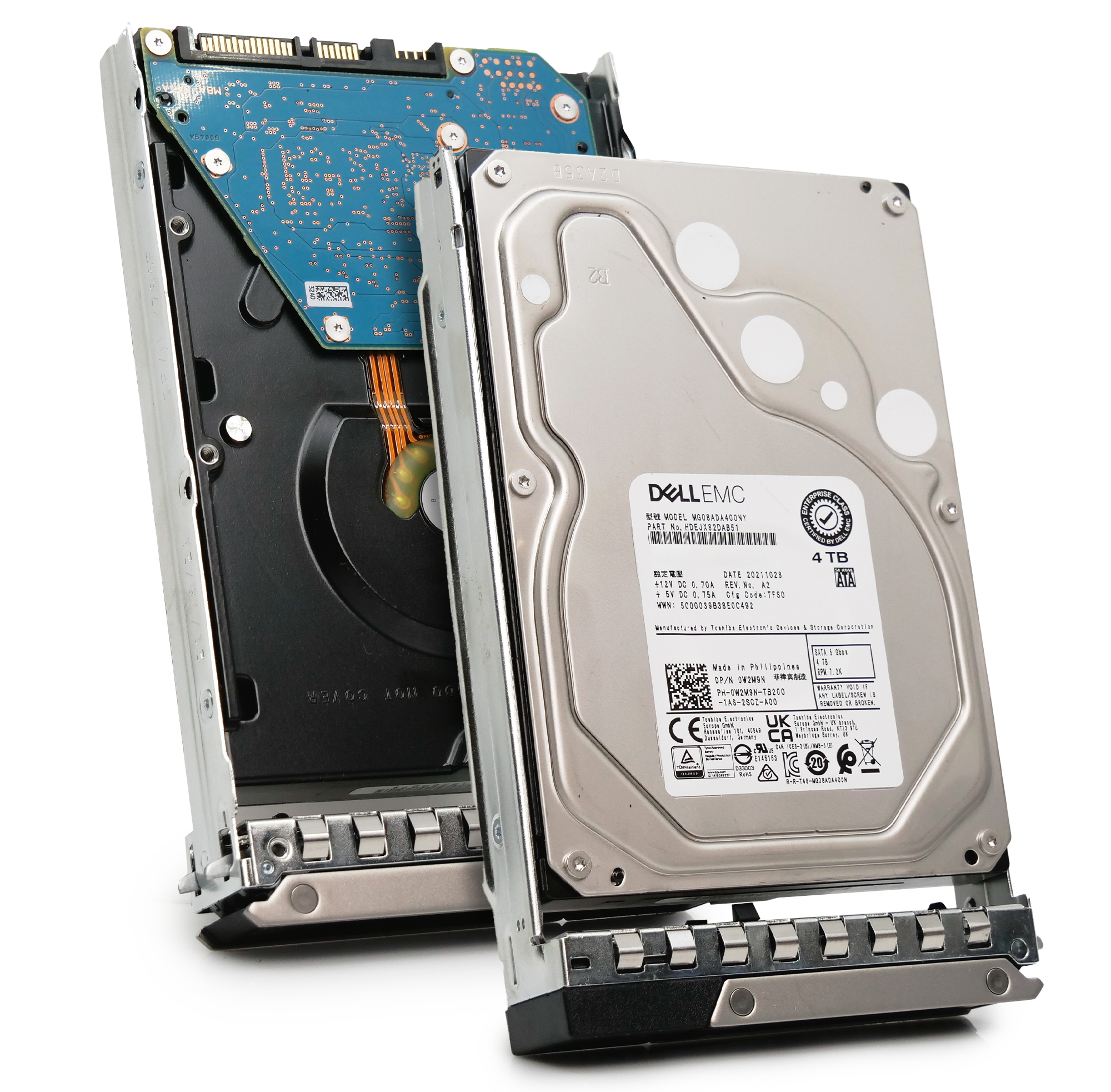 Dell G14 CDVC7 4TB 7.2K RPM SATA 6Gb/s 512n 3.5in Hard Drive