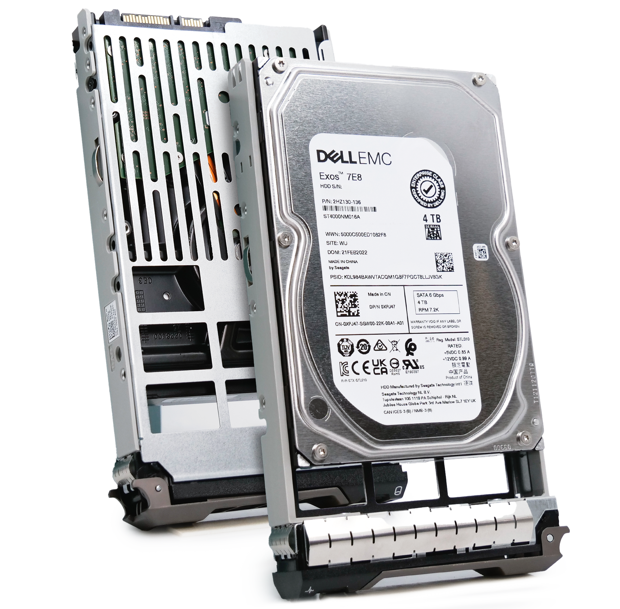 Dell G13 0XPJ47 4TB 7.2K RPM SATA 6Gb/s 512n 3.5in Hard Drive