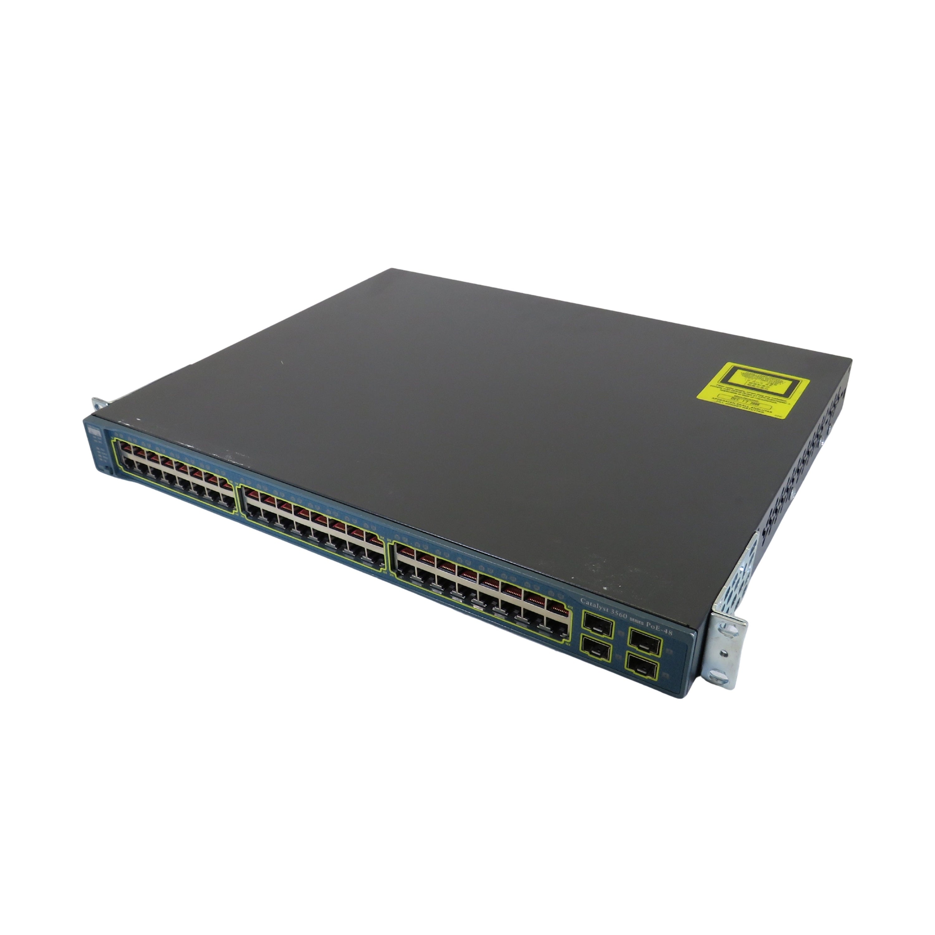 Cisco WS-C3560-48PS-S Catalyst 3560 48 10/100 PoE + 4 SFP Switch (Refurbished)