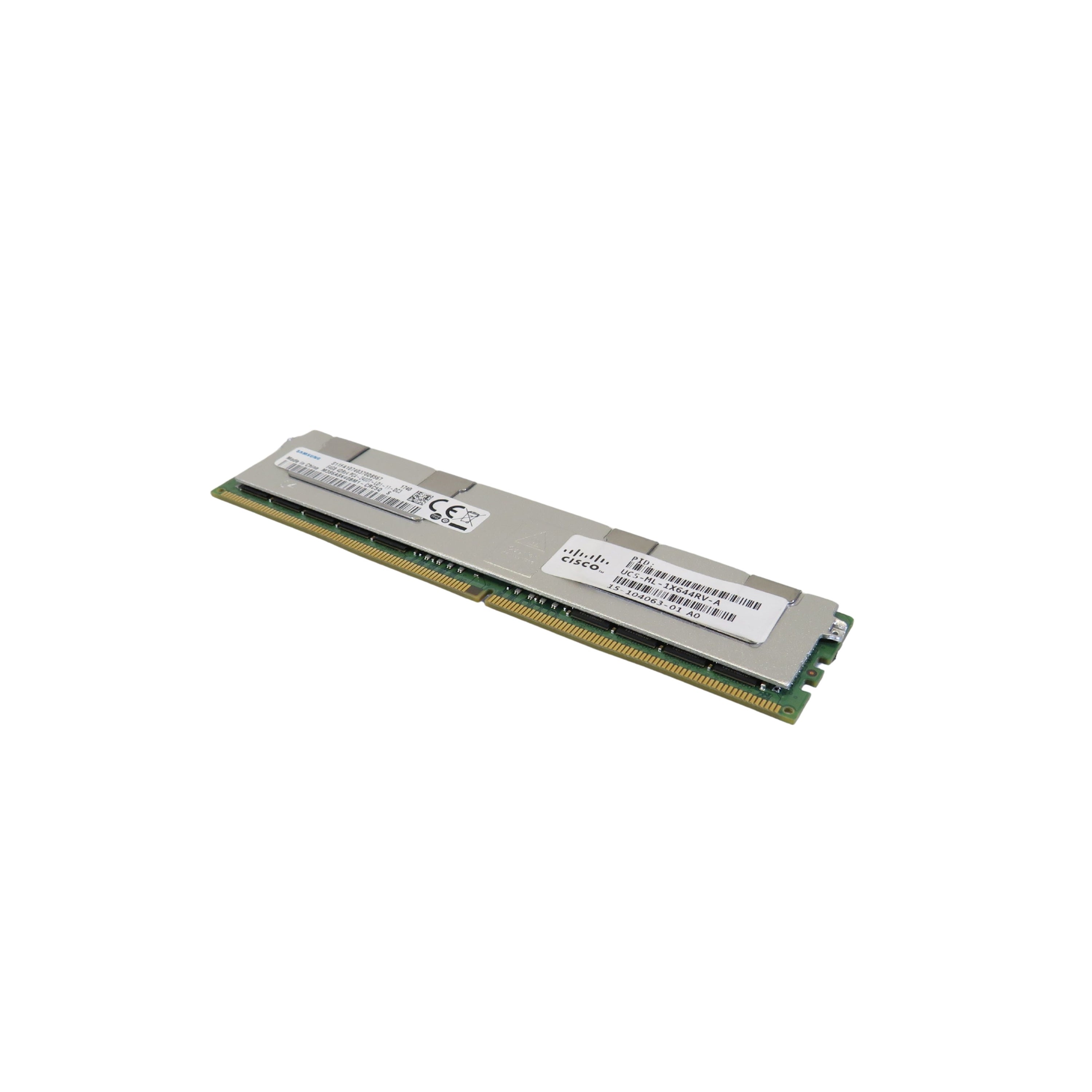 Cisco UCS-ML-1X644RV-A 15-104063-01 64GB 4DRx4 PC4-2400 DDR4 Server Memory (Refurbished)