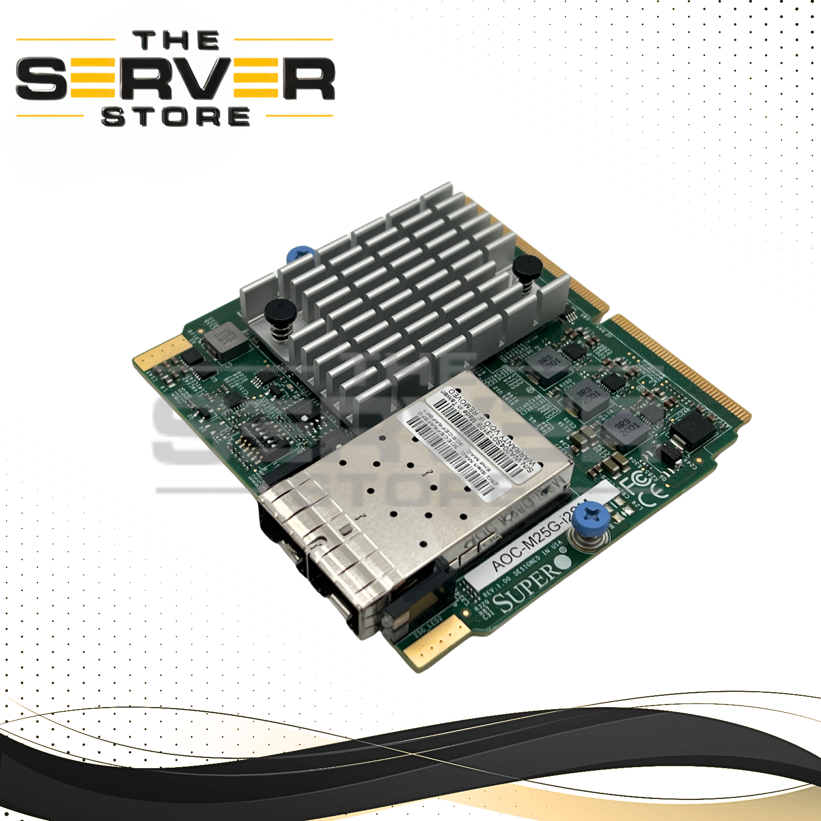 Supermicro Siom XXV710 2-Port 25Gb Ethernet Card AOC-M25G-i2SM