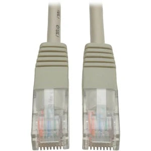 Eaton Tripp Lite Series Cat5e 350 MHz Molded (UTP) Ethernet Cable (RJ45 M/M), PoE - Gray, 6 ft. (1.83 m)