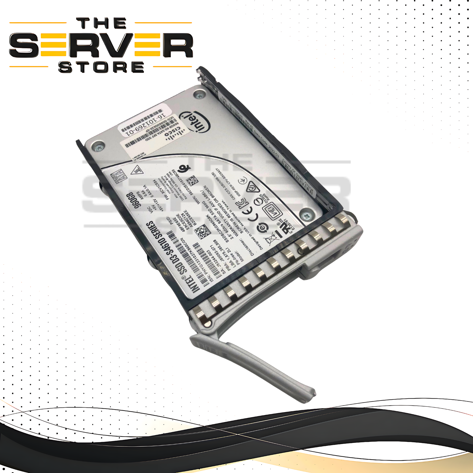 Cisco Intel D3-S4610 960GB SATA 6G 2.5" SFF SSD W/Tray UCS-SD960G63X-EP