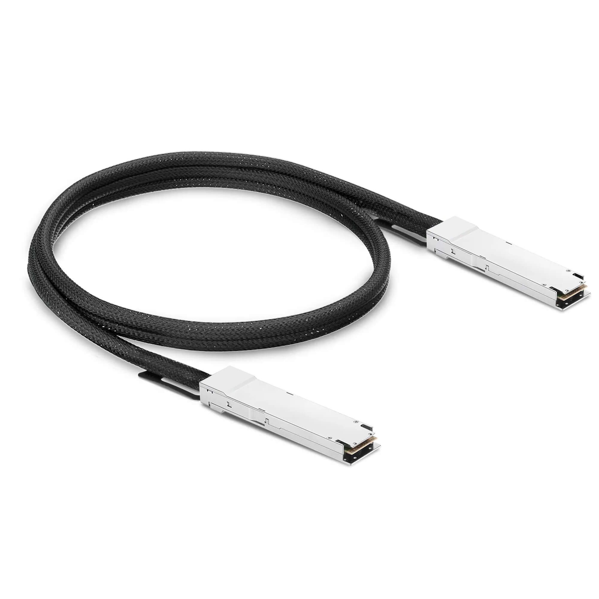 NSComm NVIDIA/Mellanox Compatible 1.6T OSFP Flat Top Infiniband XDR Active Direct Attach Copper Twinax Cable up to 3m(10ft)