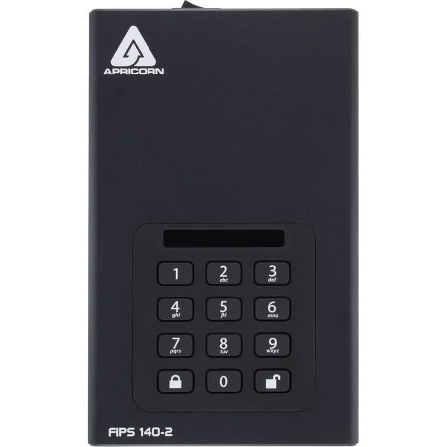 Apricorn Aegis Padlock DT FIPS ADT-3PL256F-20TB 20TB External Desktop Hard Drive