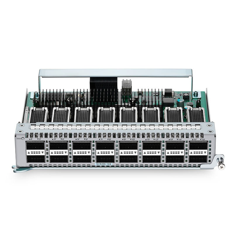 FS-NC8200-16Q, 16-Port 40Gb QSFP+ Line Card for Data Center Chassis Switch NC8200-4TD