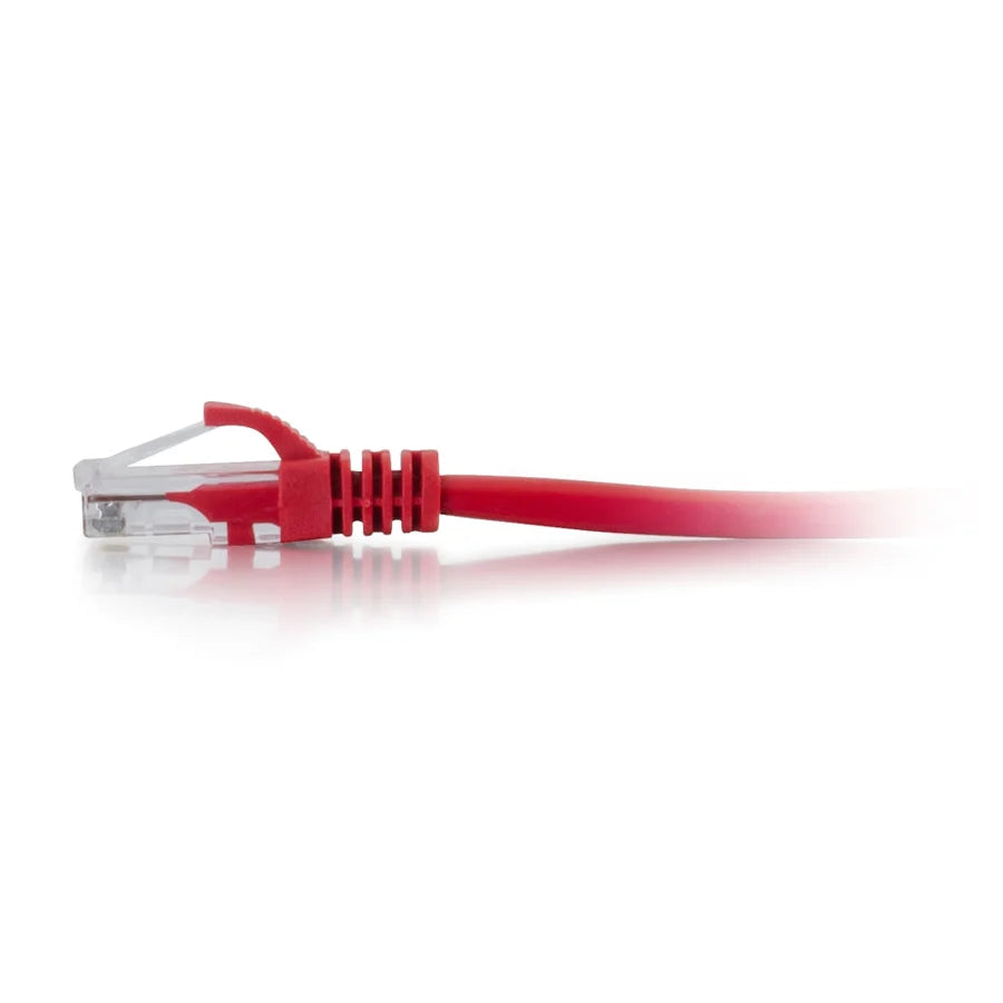C2G 50ft Cat6a Snagless Unshielded (UTP) Network Patch Ethernet Cable-Red
