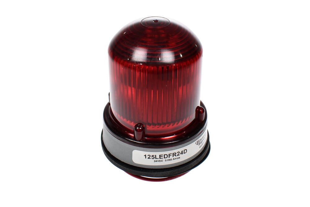 Edwards Signaling 125LEDFR24D 24 VDC Red LED Flashing Beacon with NEMA 4X Enclosure