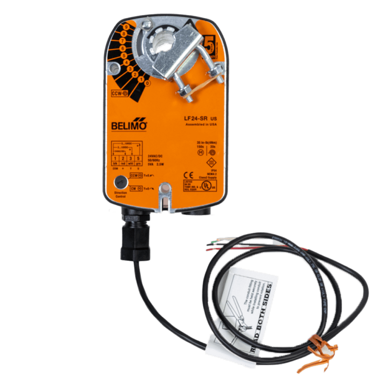 LF24-SR-S US | Belimo Modulating Spring Return Damper Actuator 35 In Lb 24V