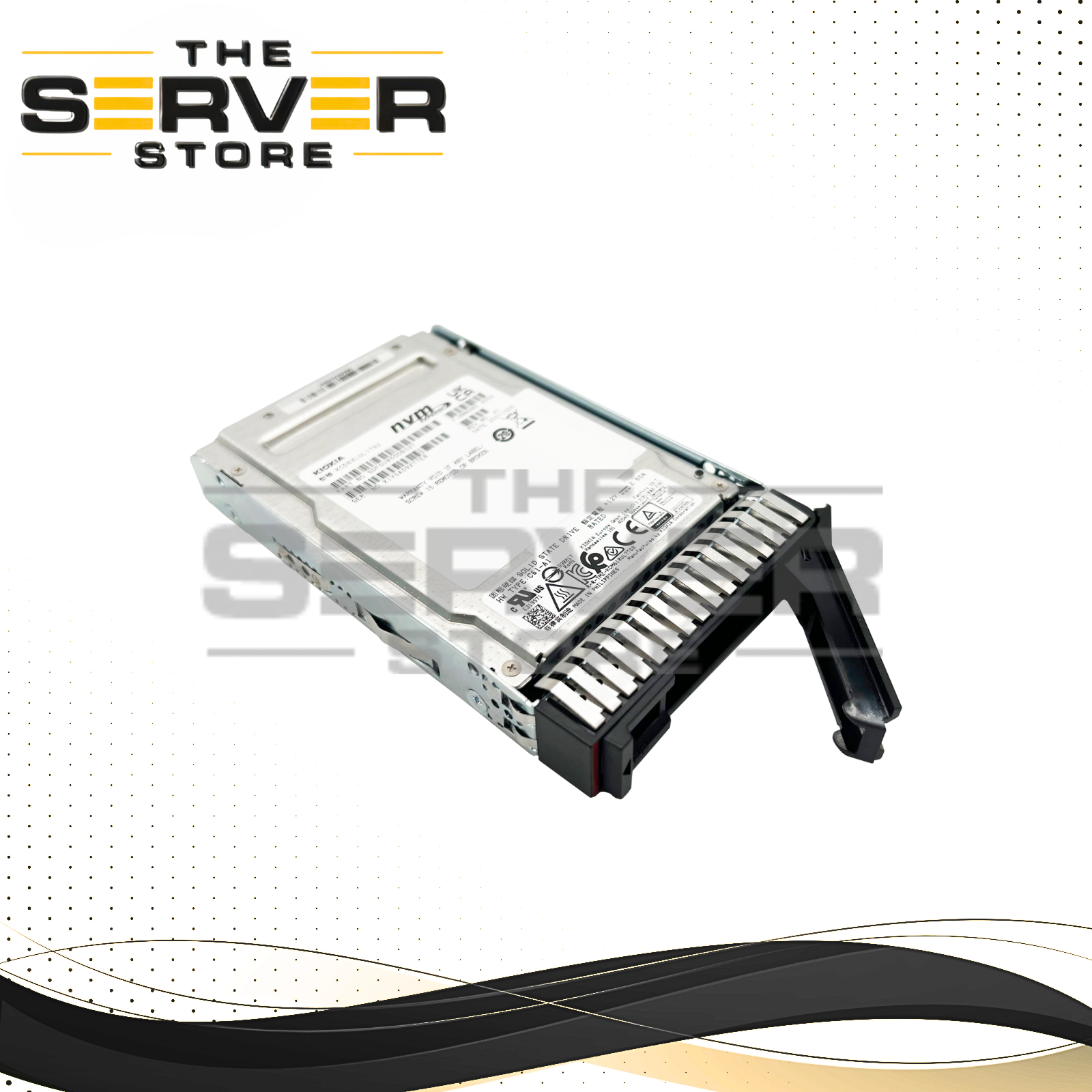 Lenovo 1.92TB NVMe U.3 G4 x4 2.5 SSD Kioxia CD6-R ThinkSystem SR550 SR650 4HD7A79790