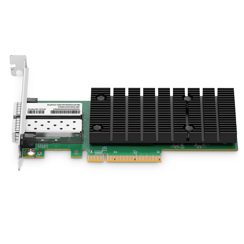 Intel E810-XXVAM2 Based Ethernet Network Interface Card, 25G Dual-Port SFP28, PCIe 4.0 x 8, Comparable to Intel E810-XXVDA2, Full Height&Low Profile