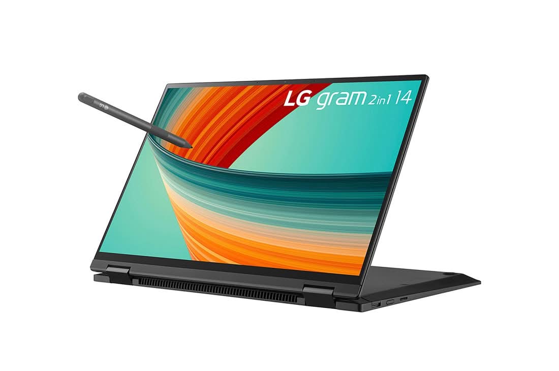 LG 14T90R-K.APB5U1 16GB 2560 x1600 14-inch LPDDR4X SDRAM Convertible Notebook