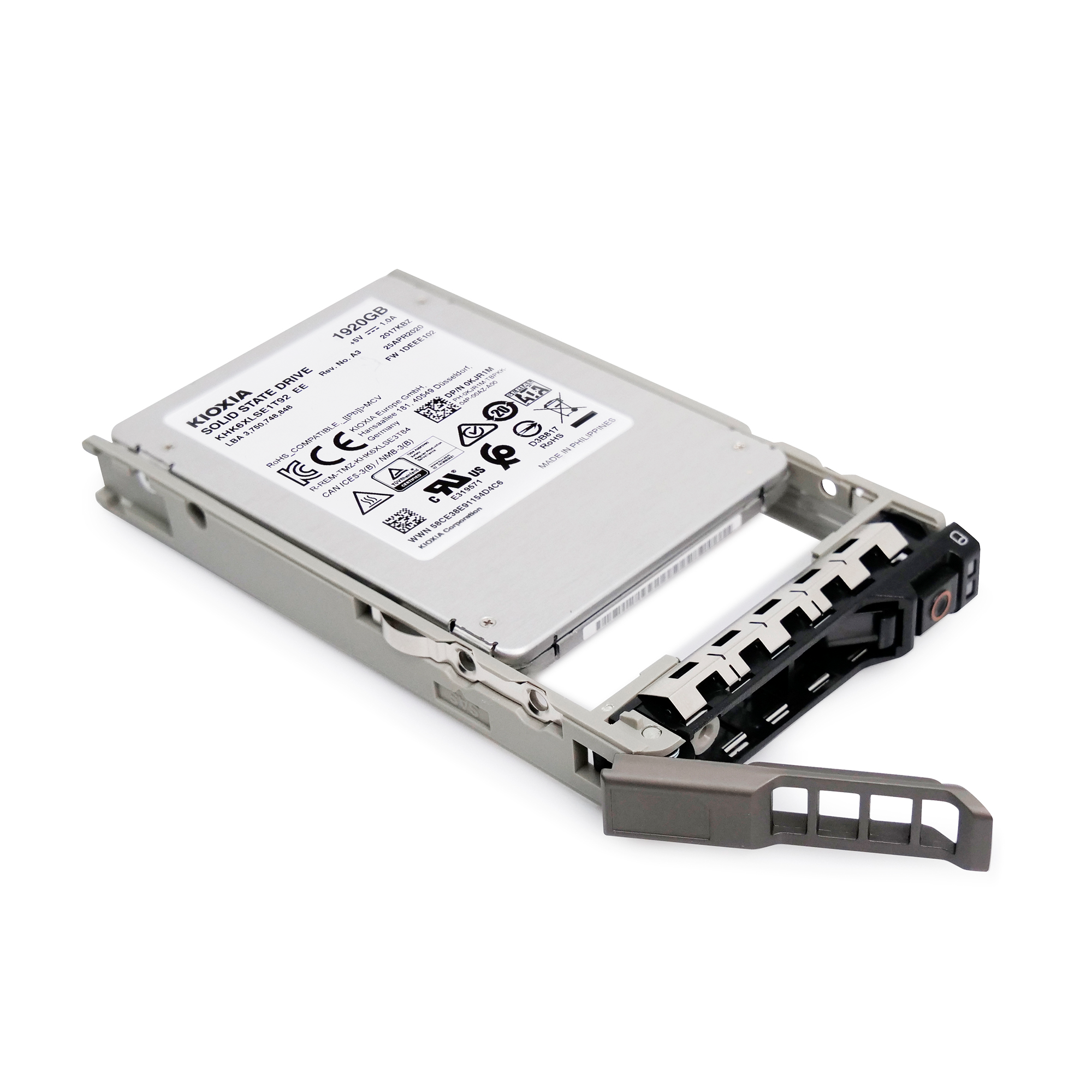 Dell G13 033R2T 1.92TB 0.6 DWPD SATA 6Gb/s 3D TLC 2.5in Refurbished SSD