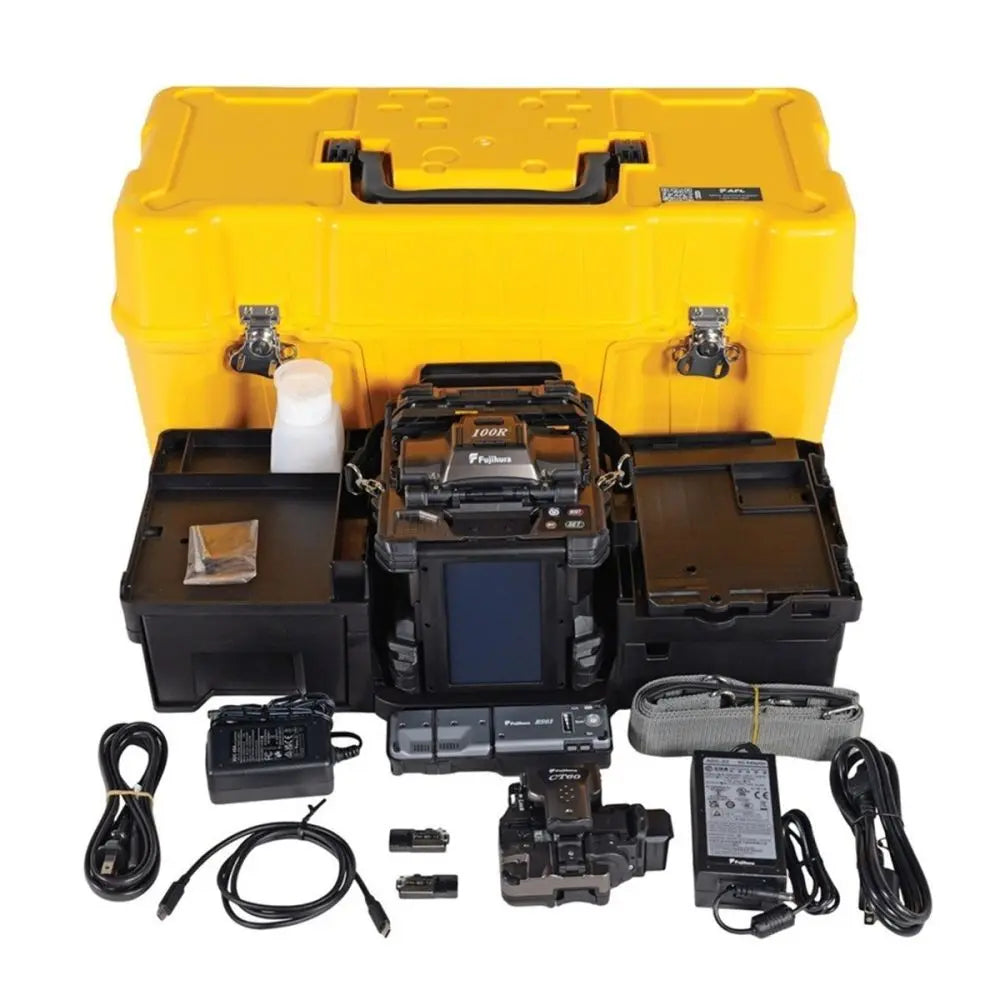AFL Fujikura 100R Fusion Splicer w/Cleaver and Stripper