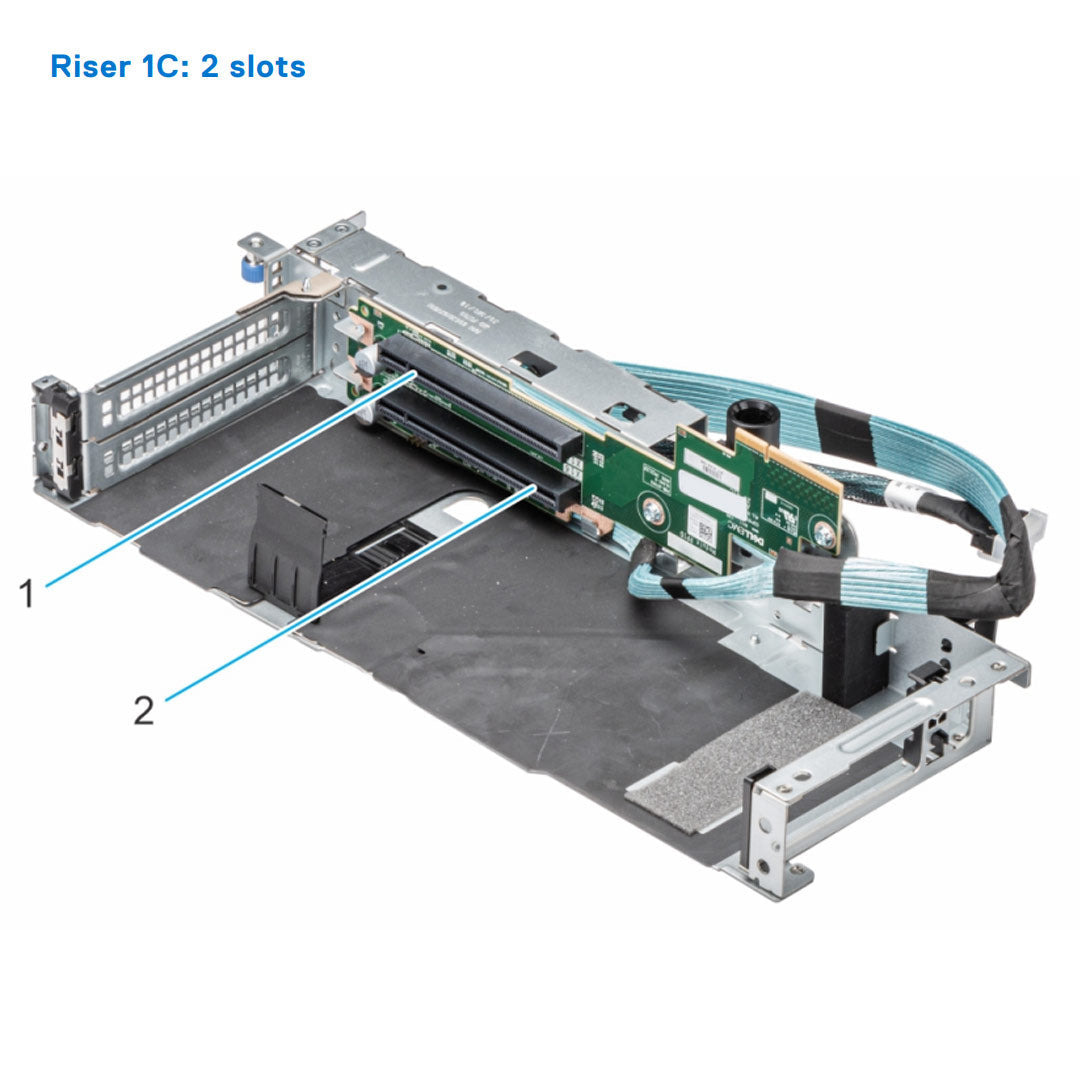 DYYXX — Riser 1C: 2 Slot | Dell PowerEdge R750
