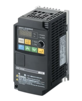 3G3JX-A2037 | Omron JX Series AC Inverter Drive, 5 HP, 3.7 kW, 240 VAC, 3-Phase