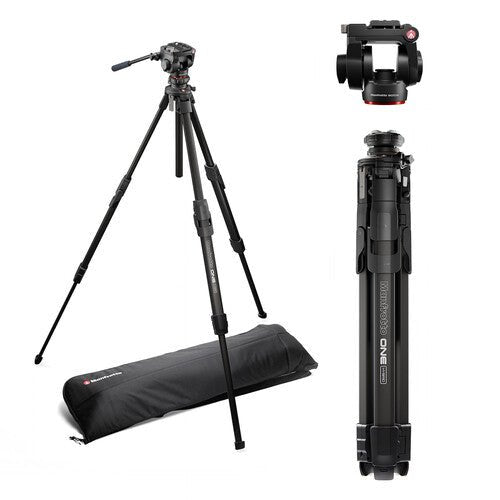 Manfrotto ONE Hybrid Aluminum Tripod with 500X Fluid Head