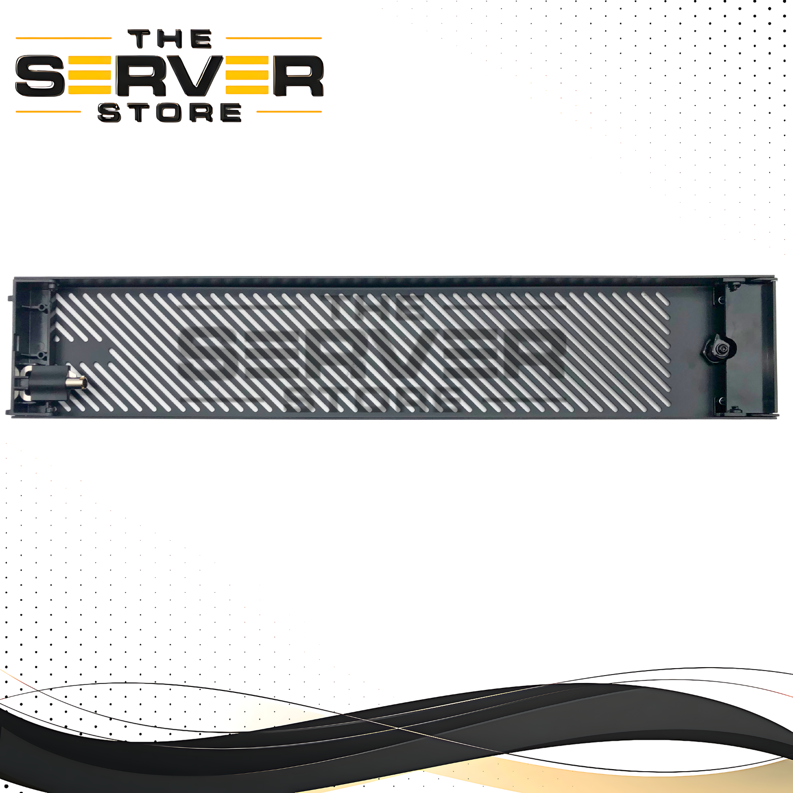 Milestone Husky Front Bezel with Key for Husky IVO 1800R Rack-Mountable NVR Server. P/N: 0FK4P1, FK4P1.