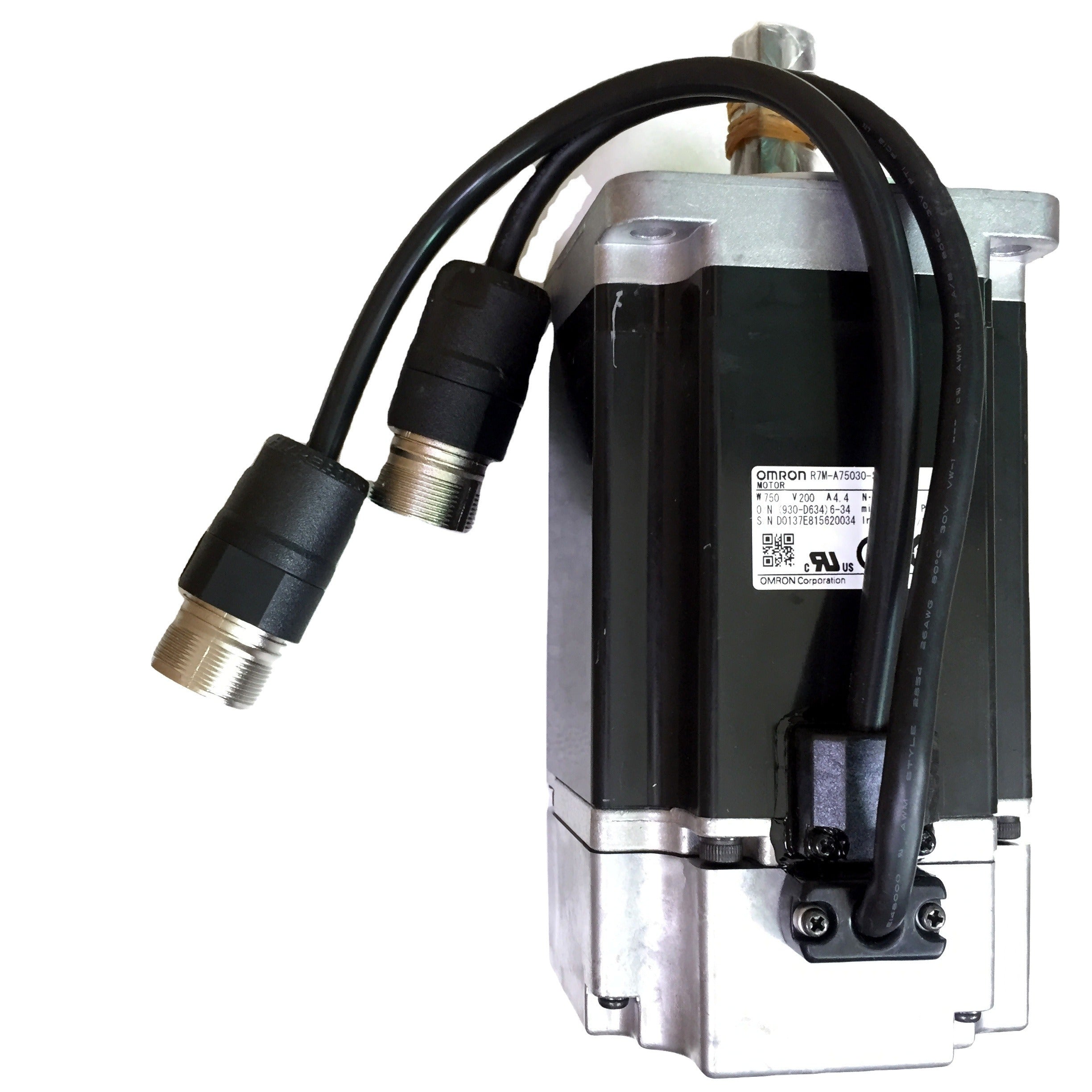 R7M-A75030-S1-D | Omron R7 SMARTSTEP 750W AC Servo Motor, 3000 RPM