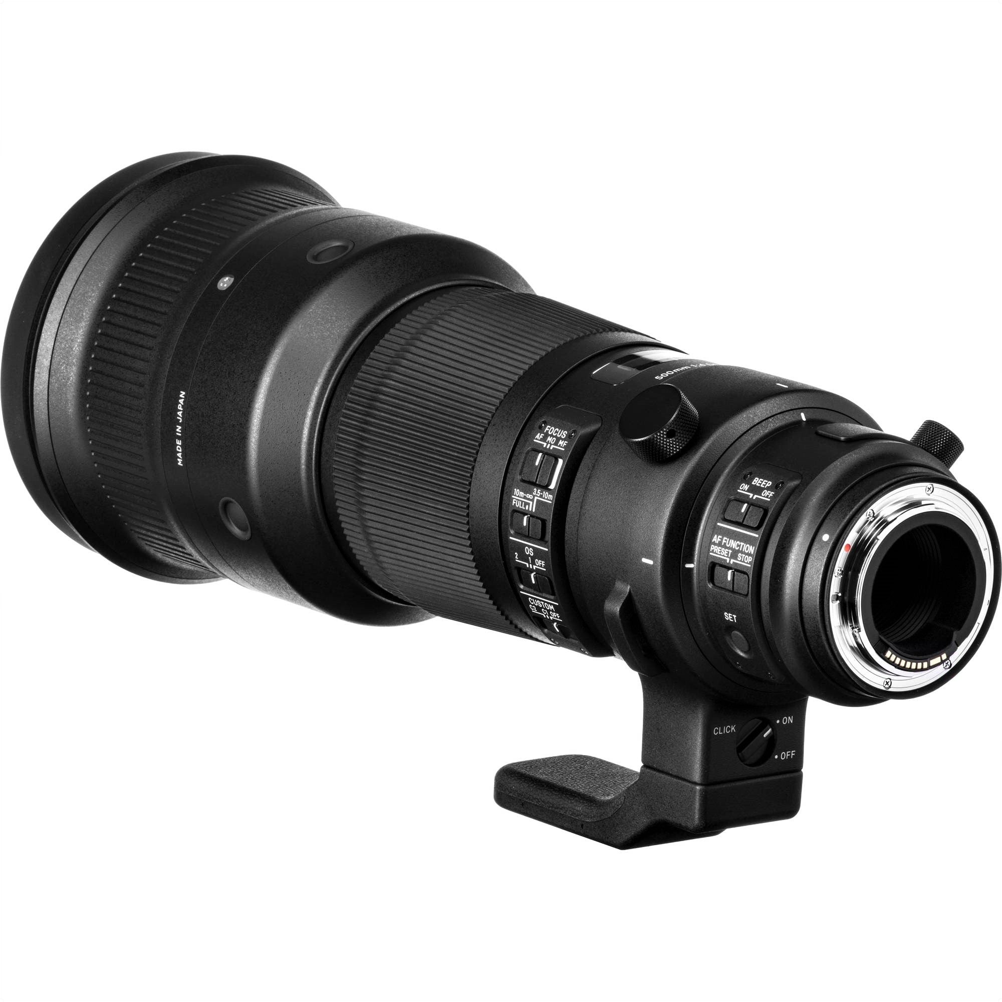 Sigma 500mm F4.0 DG OS HSM Sports Lens for Canon EF