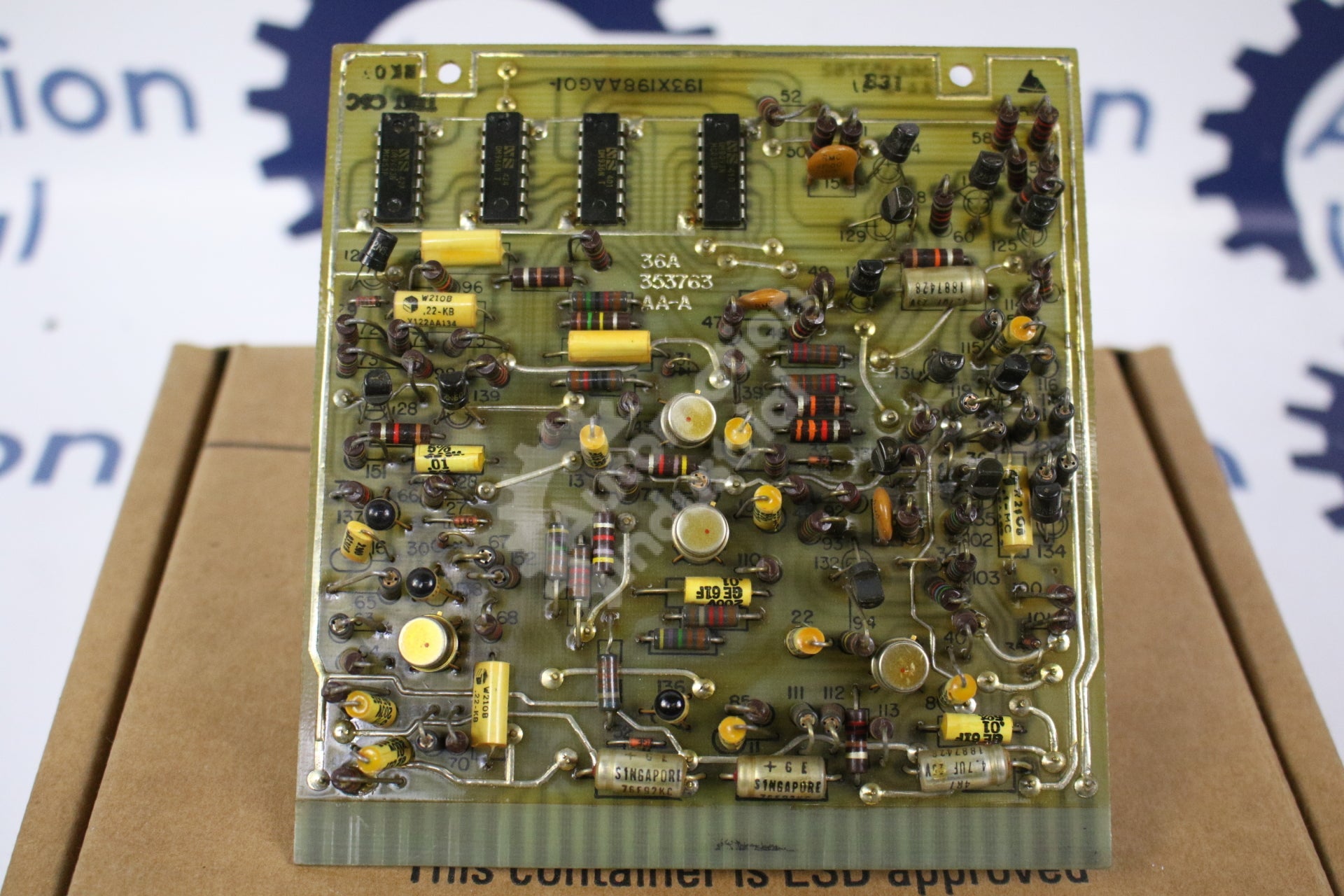 GE General Electric 193X198AAG01 Synchronizer Module Board