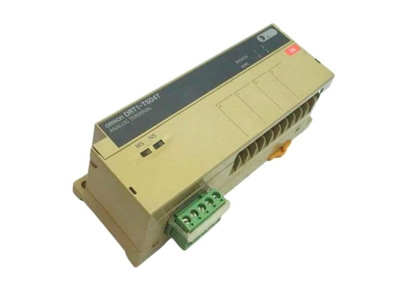 Omron DRT1-TS04T DeviceNet Temperature Input Module 4 Thermocouple Inputs 24VDC PLC