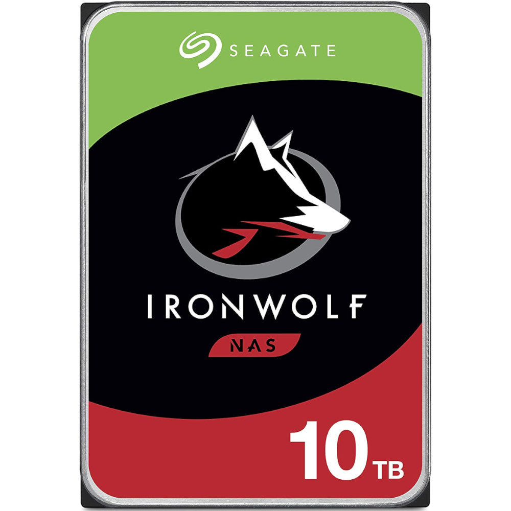 Seagate IronWolf ST10000VN0008 10TB 7.2K RPM SATA 6Gb/s 256MB 3.5" NAS Manufacturer Recertified HDD