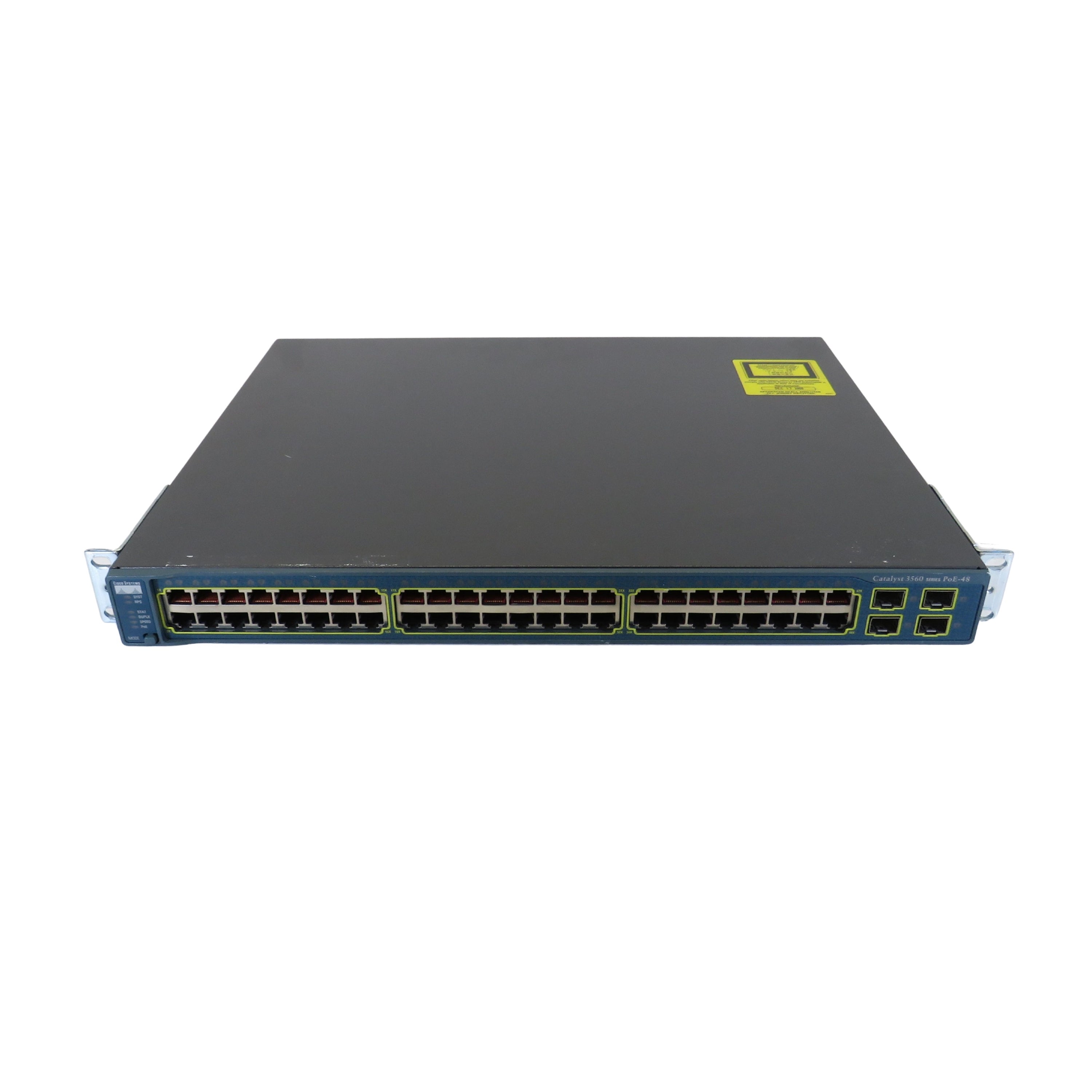 Cisco WS-C3560-48PS-S Catalyst 3560 48 10/100 PoE + 4 SFP Switch (Refurbished)