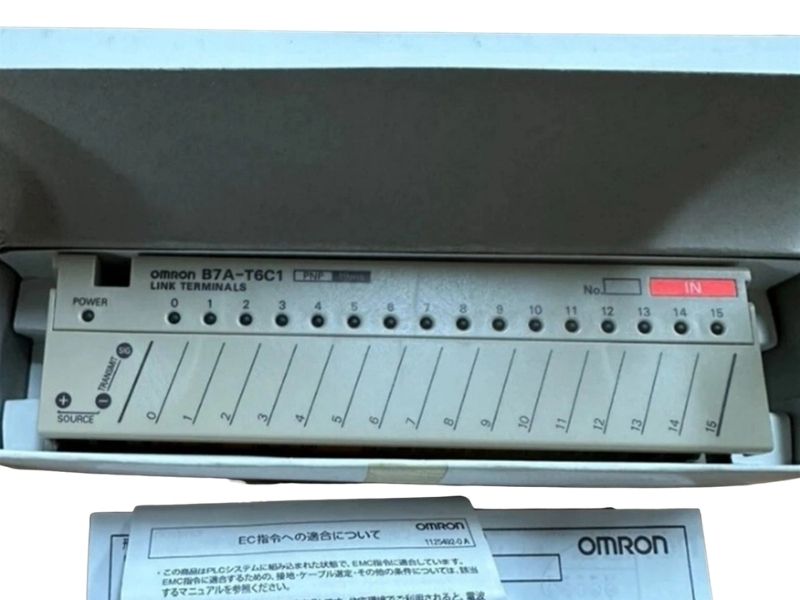 Omron B7A-T6C1 I/O Link Module 16 Input PNP 2-Wire DIN Rail