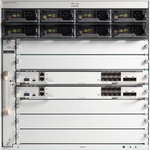 Cisco C9407R Catalyst 9400 Seven-Slot Modular Enterprise Switch Chassis for Campus Networks