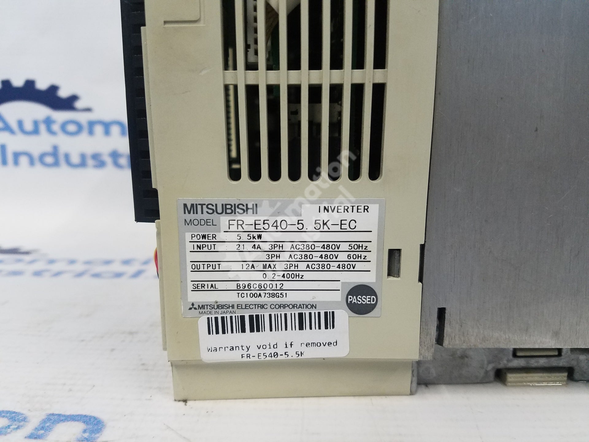 Mitsubishi FR-E540-5.5K Inverter  Drive FR-E540-5.5K-EC