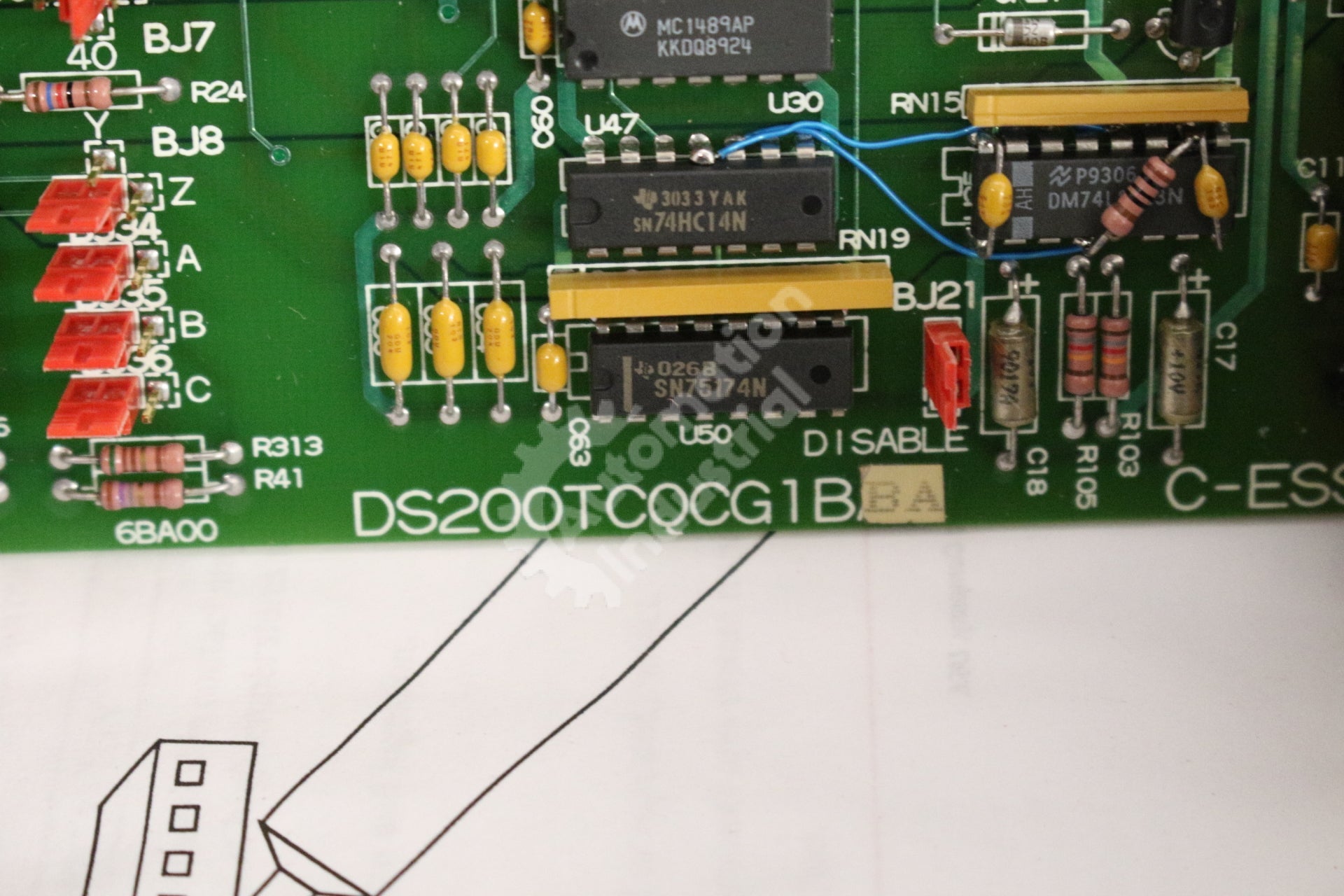 GE DS200TCQCG1B DS200TCQCG1BBA RST Overflow Board Mark V NEW