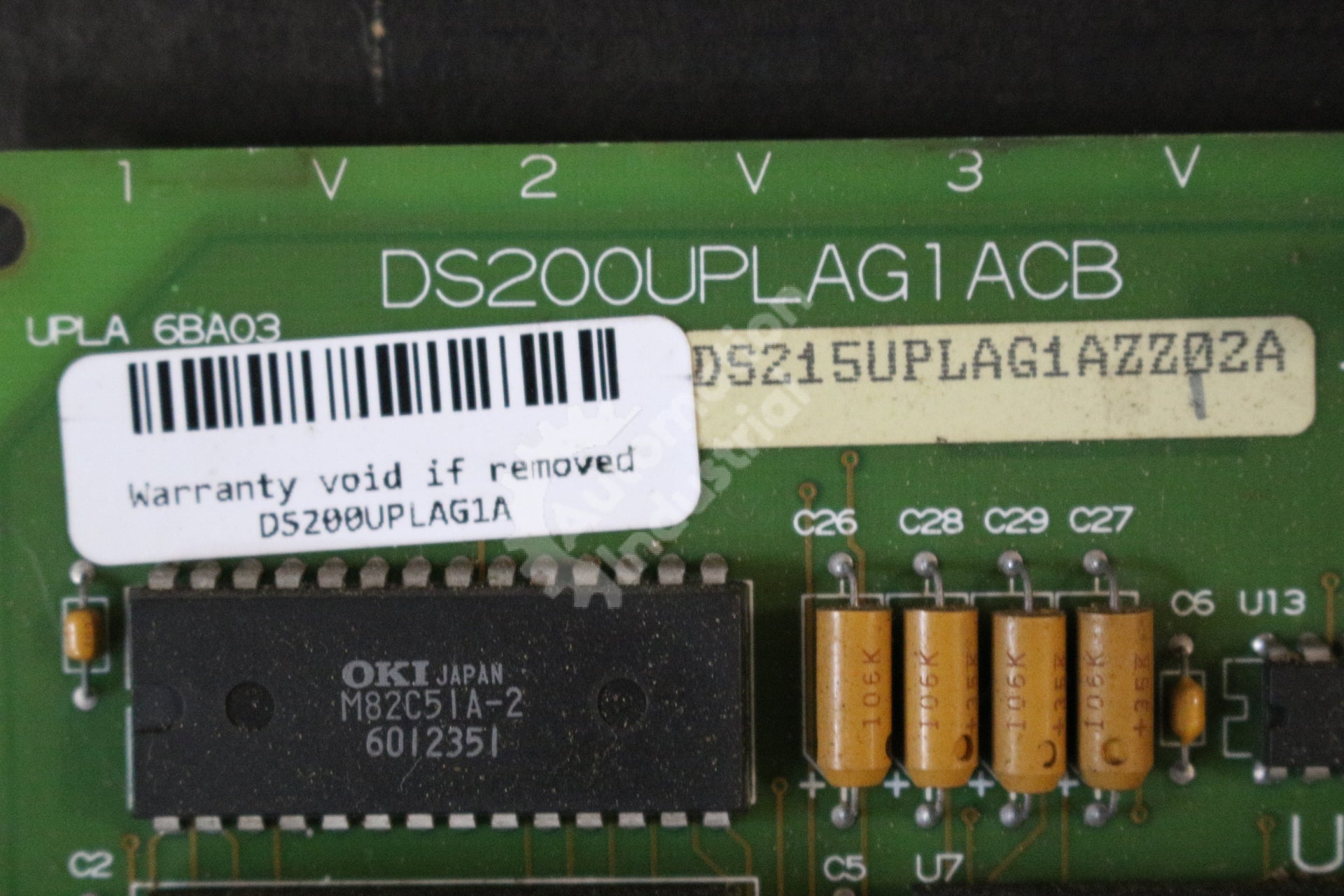 GE DS200UPLAG1A DS200UPLAG1ACB LAN Power Supply Circuit Board Mark V