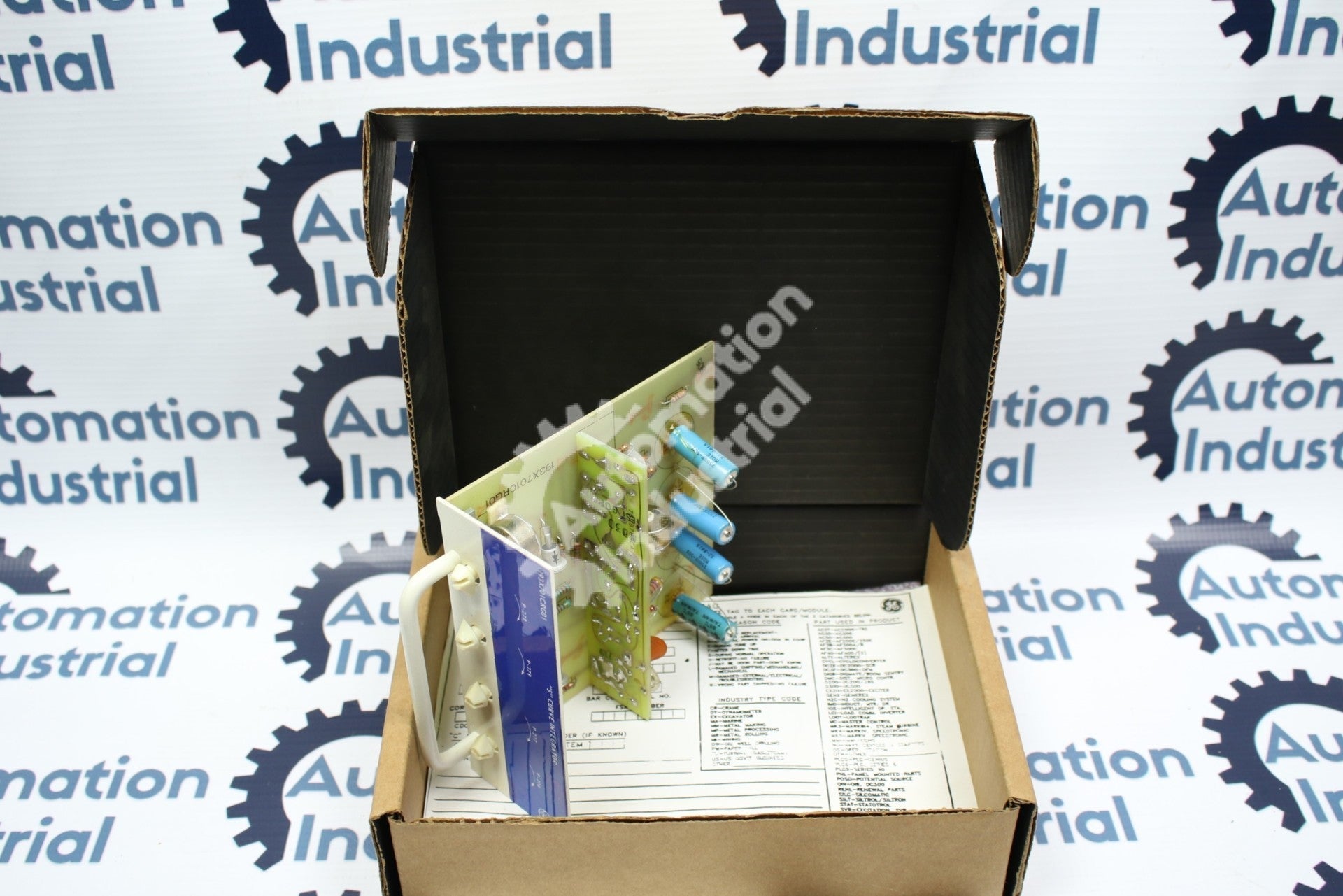 GE General Electric 193X701CRG01 S Curve Integrator card